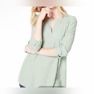 EUC long sleeve JJill 2x sage green